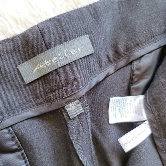 Atelier Petite Midrise Straight Leg Dress Pants - Picture 5 of 6